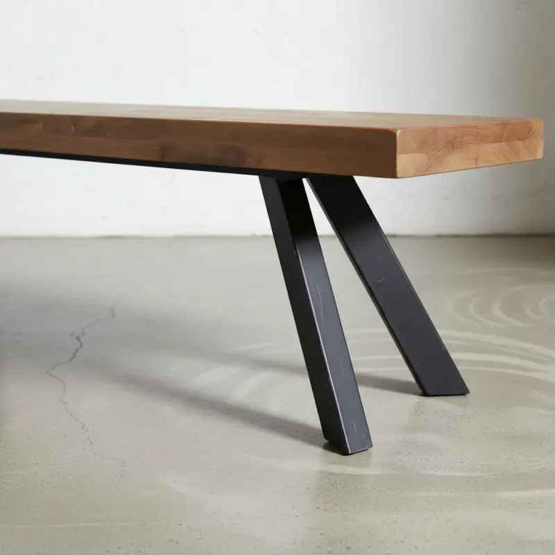 penwood furniture maxwell bench medium close up