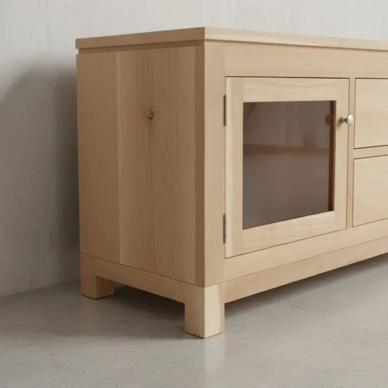 penwood furniture metro 2 drawer 2 door tv unit mt1864 medium close up