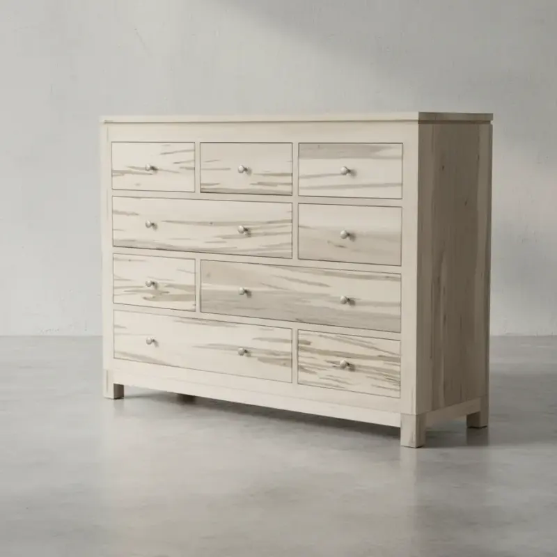 penwood furniture metro 9 drawer dresser mt1859 45 degree angle