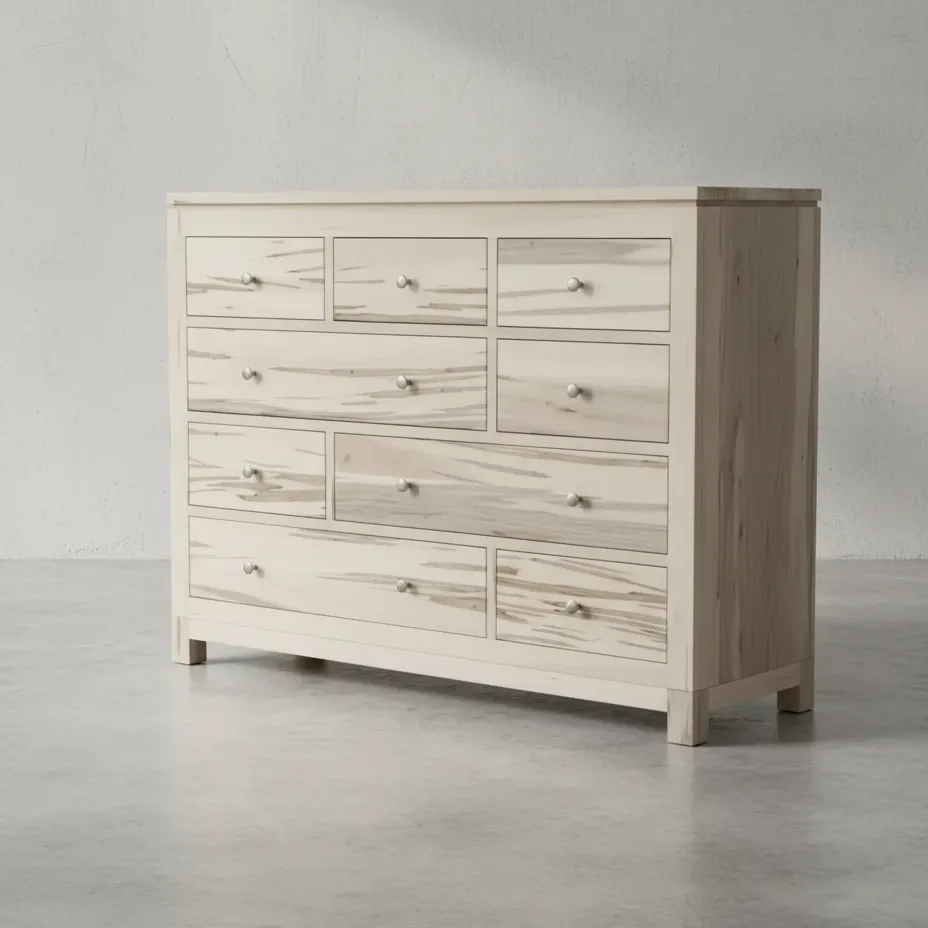 penwood furniture metro 9 drawer dresser mt1859 45 degree angle