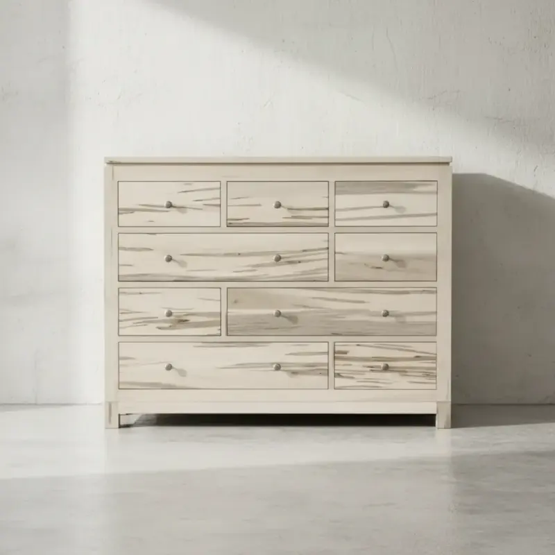 penwood furniture metro 9 drawer dresser mt1859 face on horizontal