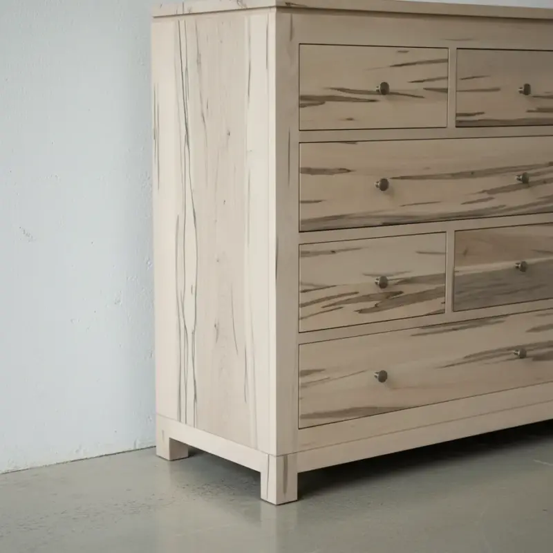 penwood furniture metro 9 drawer dresser mt1859 medium close up