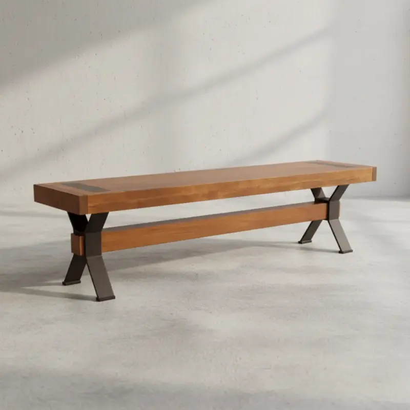 penwood furniture millwright bench 45 degree angle