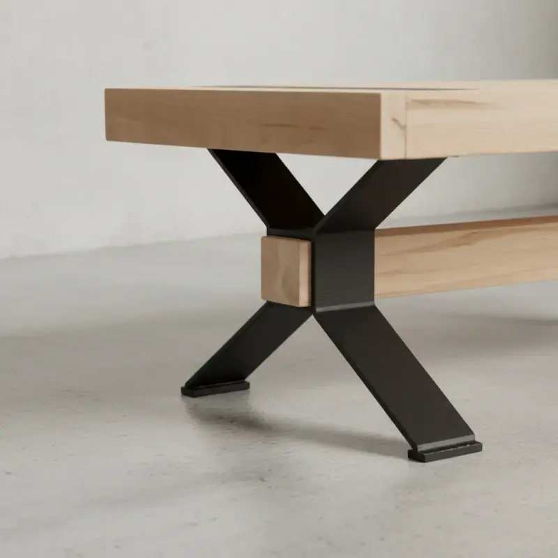 penwood furniture millwright coffee table medium close up