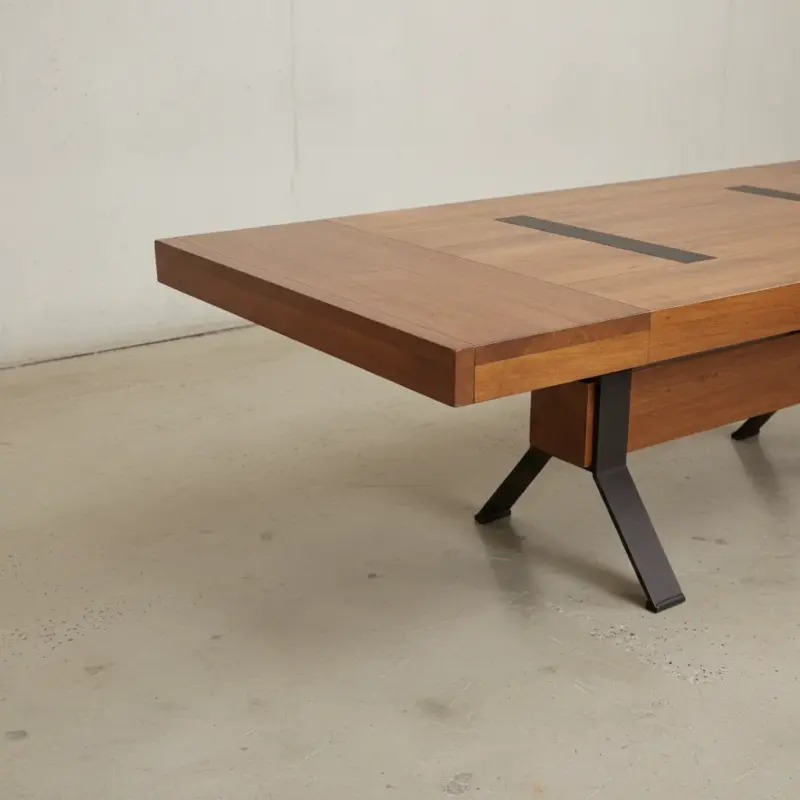 penwood furniture millwright dining table medium close up