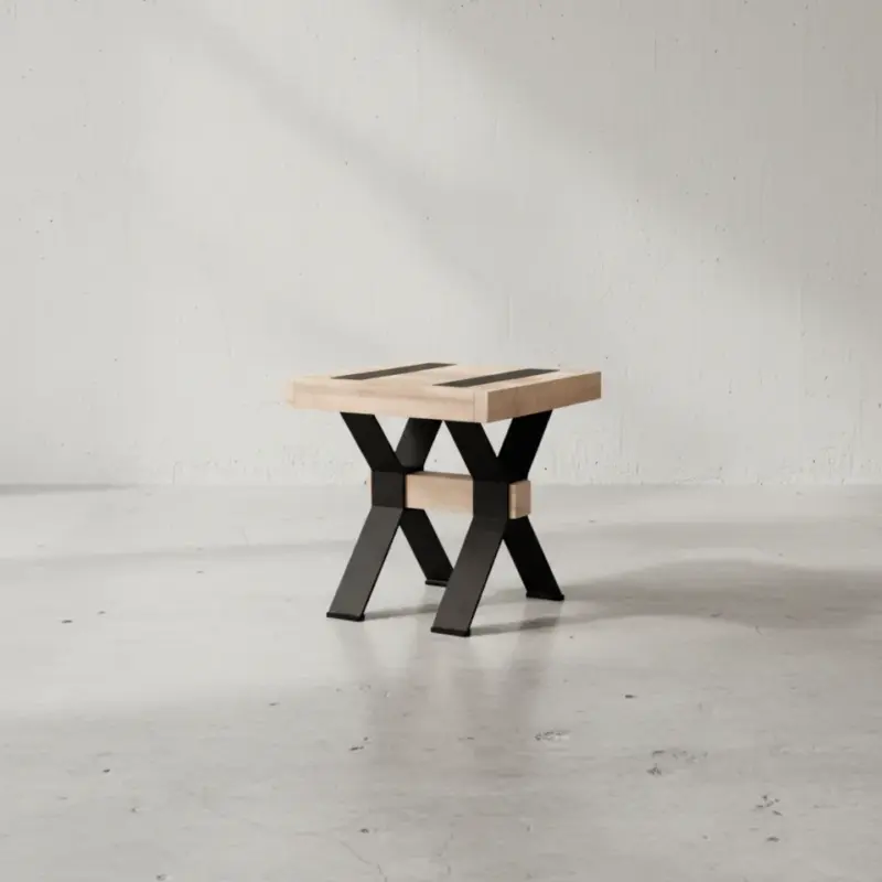 penwood furniture millwright end table face on horizontal