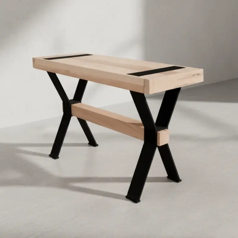 penwood furniture millwright sofa table 45 degree angle