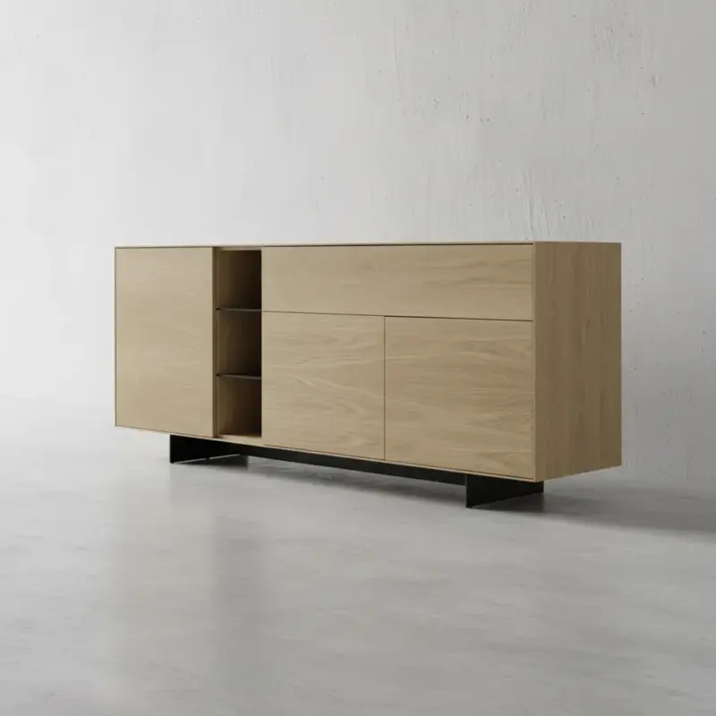 penwood furniture misi sideboard 45 degree angle