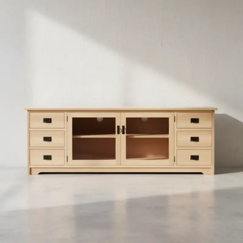 penwood furniture mission 85 hdtv base only m1985 face on horizontal