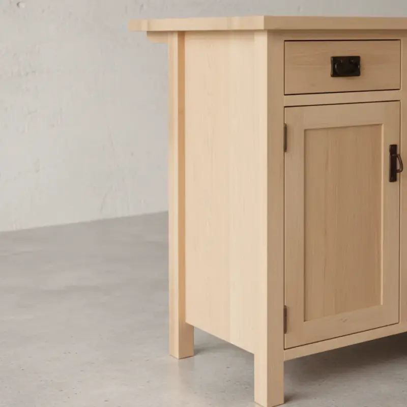 penwood furniture mission breakfast island ml3252 medium close up