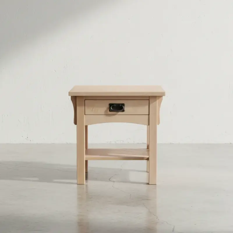 penwood furniture mission end table m2421 face on horizontal