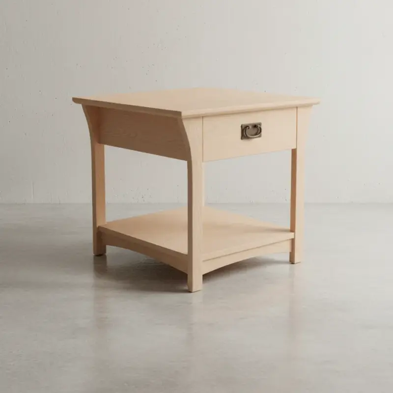 penwood furniture mission end table n2424 45 degree angle