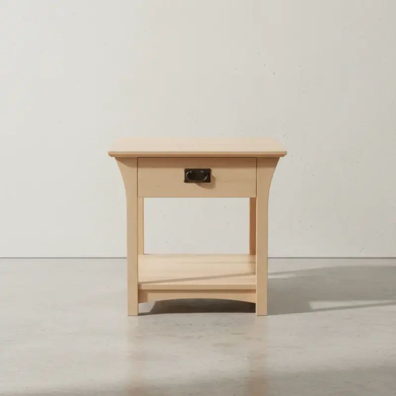 penwood furniture mission end table n2424 face on horizontal