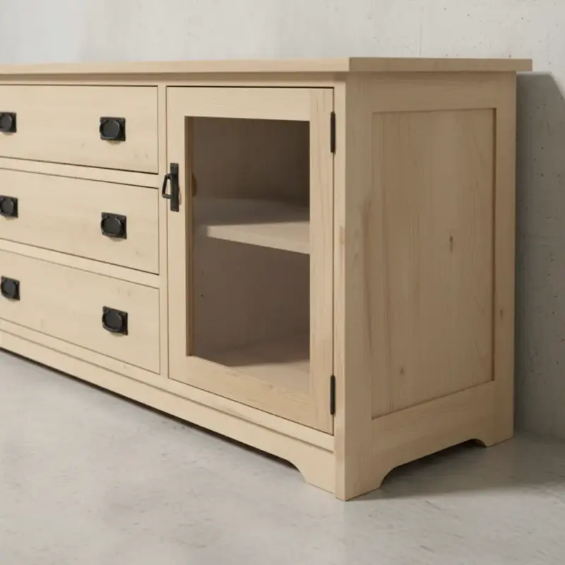 penwood furniture mission hdtv base only m1975 medium close up