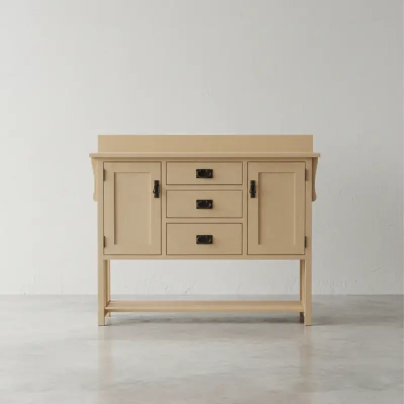 penwood furniture mission sideboard m48s face on horizontal