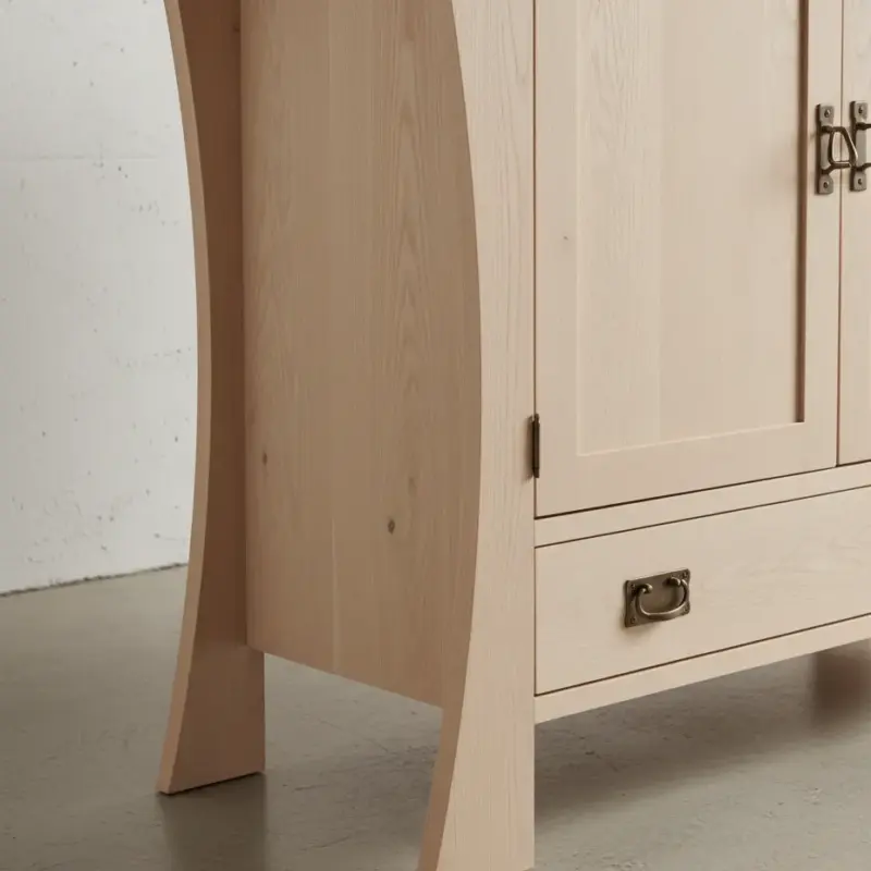 penwood furniture mission sideboard s32s medium close up