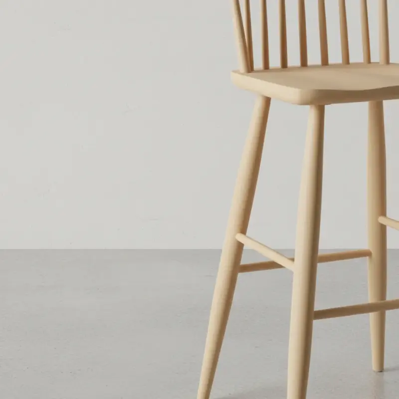 penwood furniture modern shaker bar chair medium close up