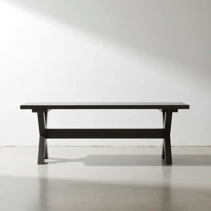 penwood furniture muskoka dining bench face on horizontal