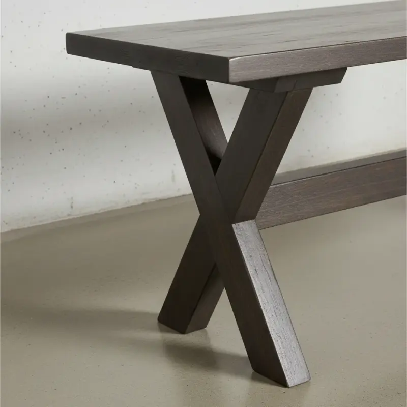 penwood furniture muskoka dining bench medium close up