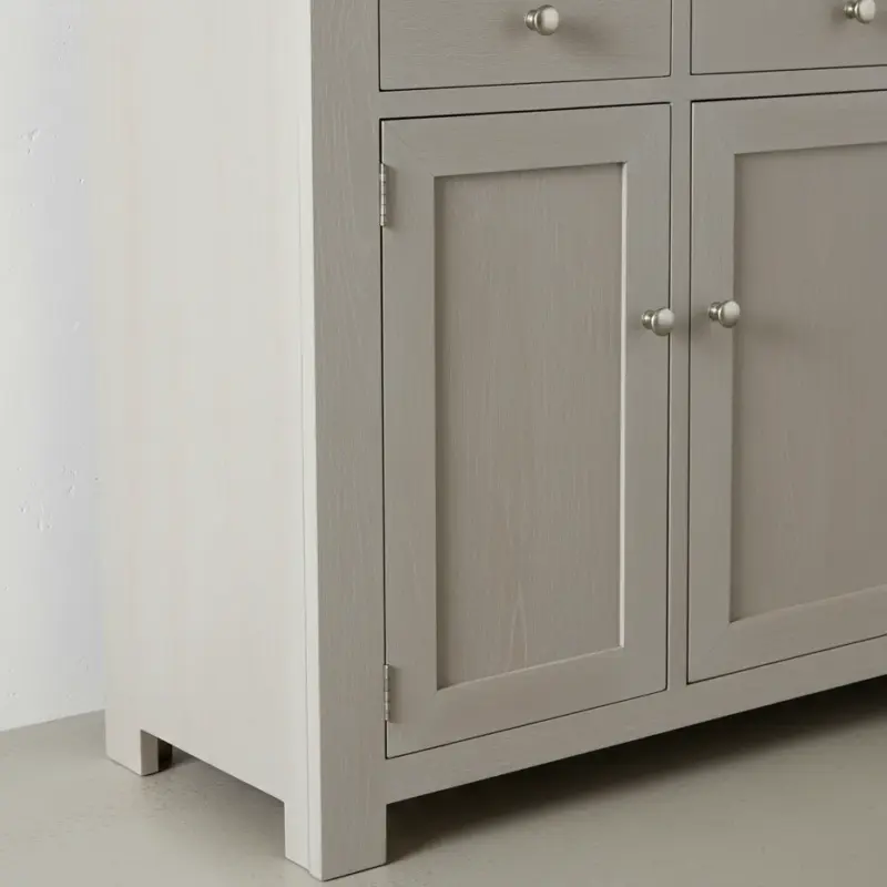 penwood furniture newport 3 door sideboard np55s medium close up