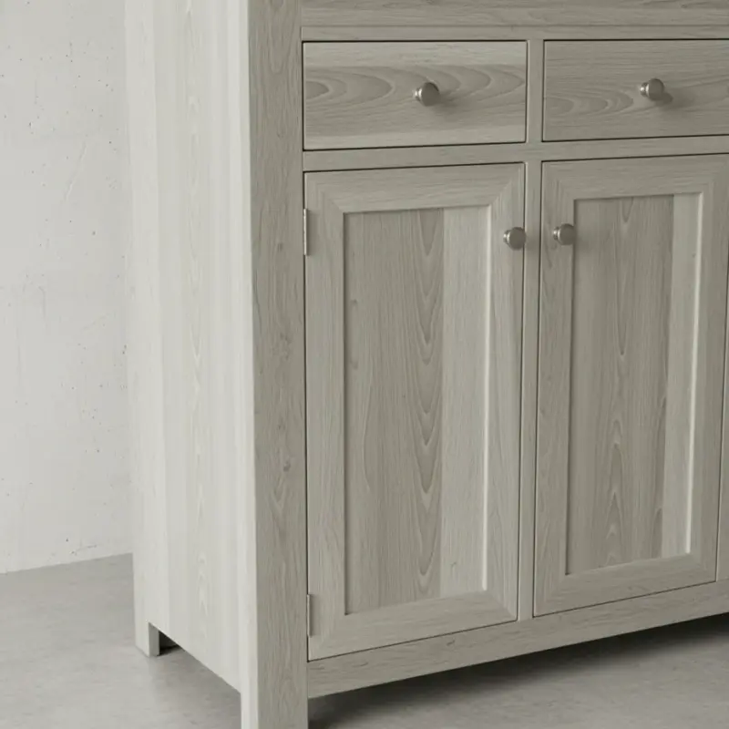 penwood furniture newport 4 door sideboard np65s medium close up