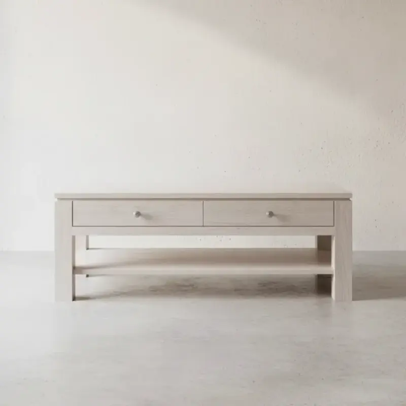 penwood furniture newport coffee table np2448 face on horizontal