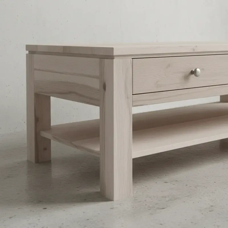 penwood furniture newport coffee table np2448 medium close up