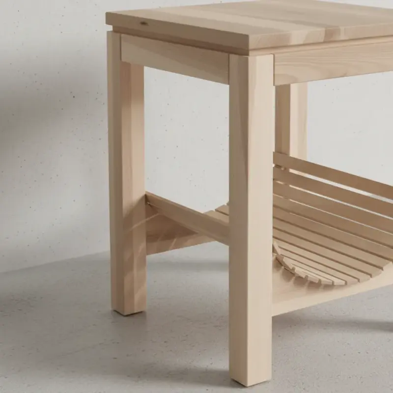 penwood furniture newport magazine rack np1818 medium close up