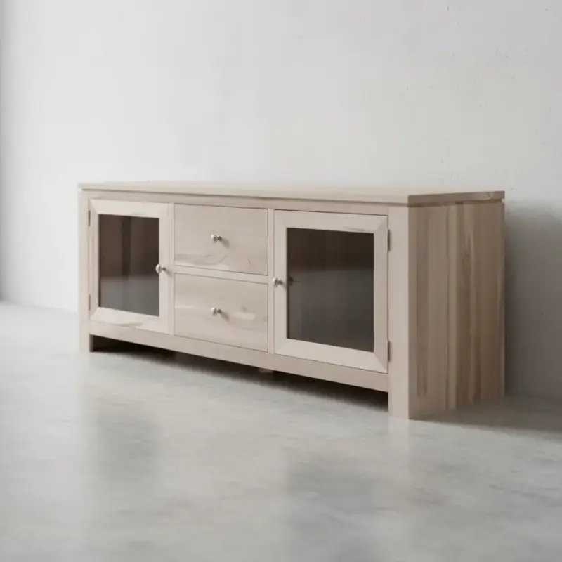 penwood furniture newport tv unit np1865 45 degree angle