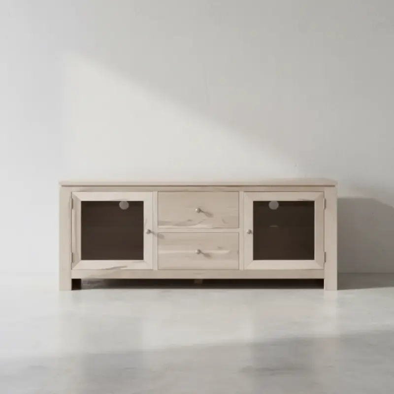 penwood furniture newport tv unit np1865 face on horizontal