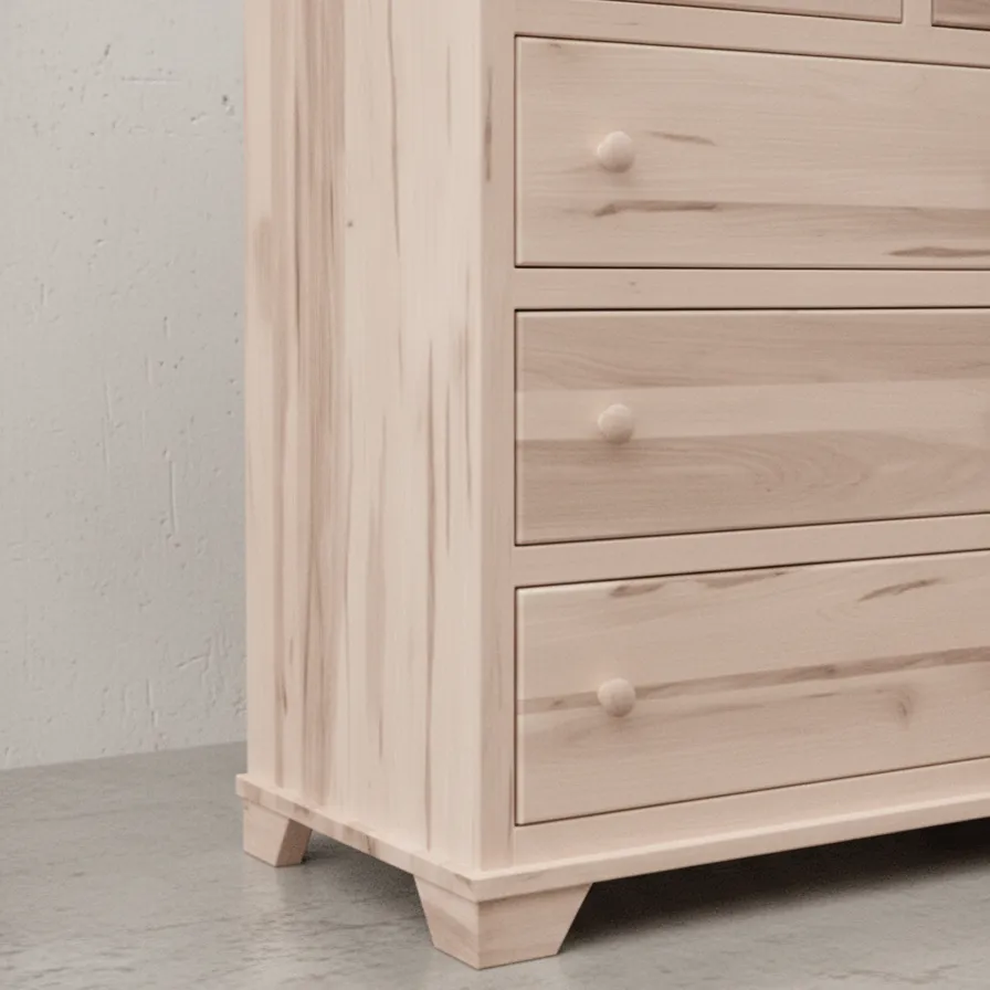 penwood furniture nith river rustic 9 drawer dresser medium close up