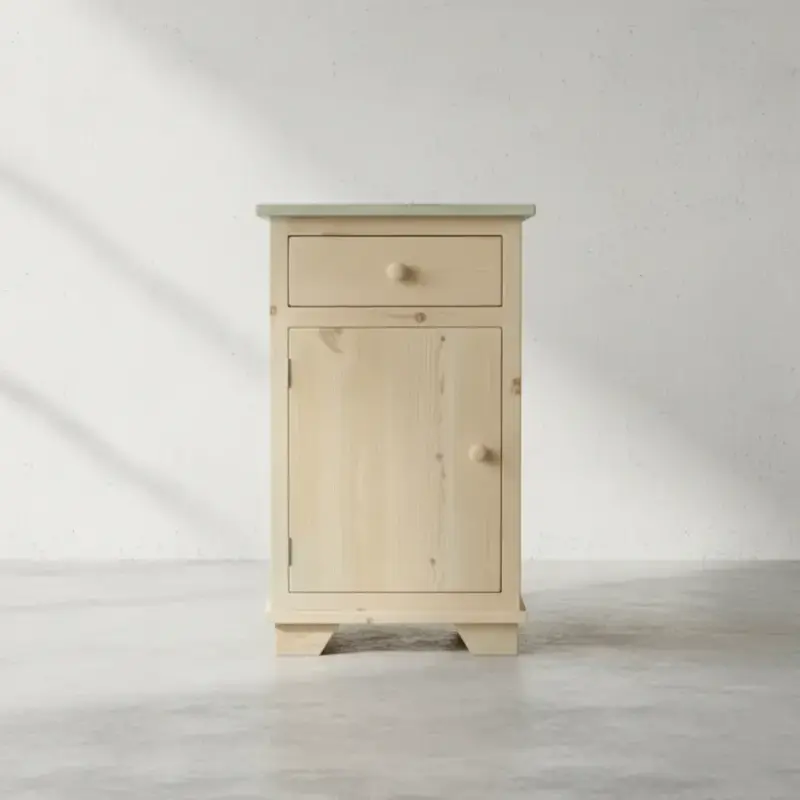 penwood furniture nith river rustic door drawer nightstand face on horizontal