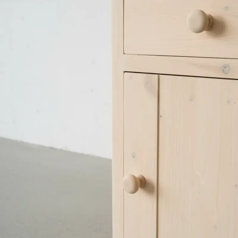 penwood furniture nith river rustic door drawer nightstand medium close up