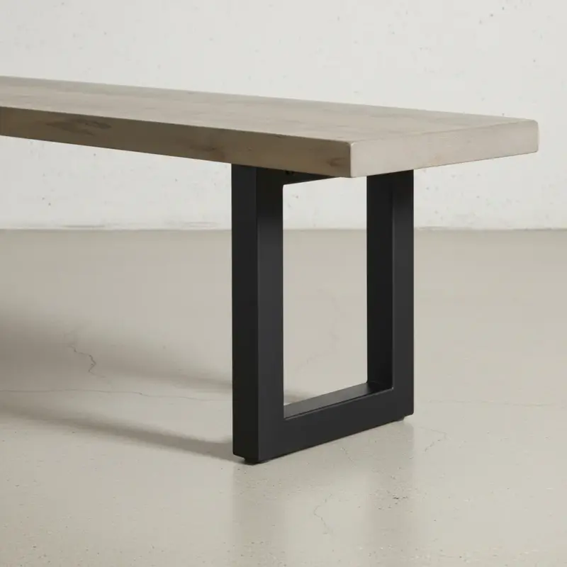 penwood furniture norwich bench medium close up