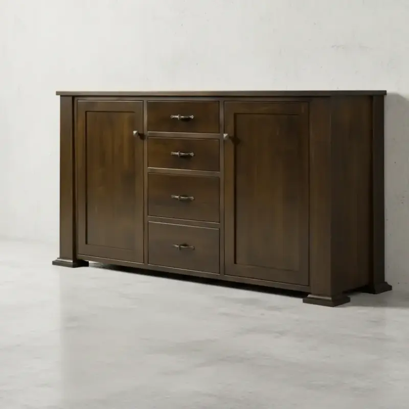 penwood furniture nottingham sideboard 45 degree angle