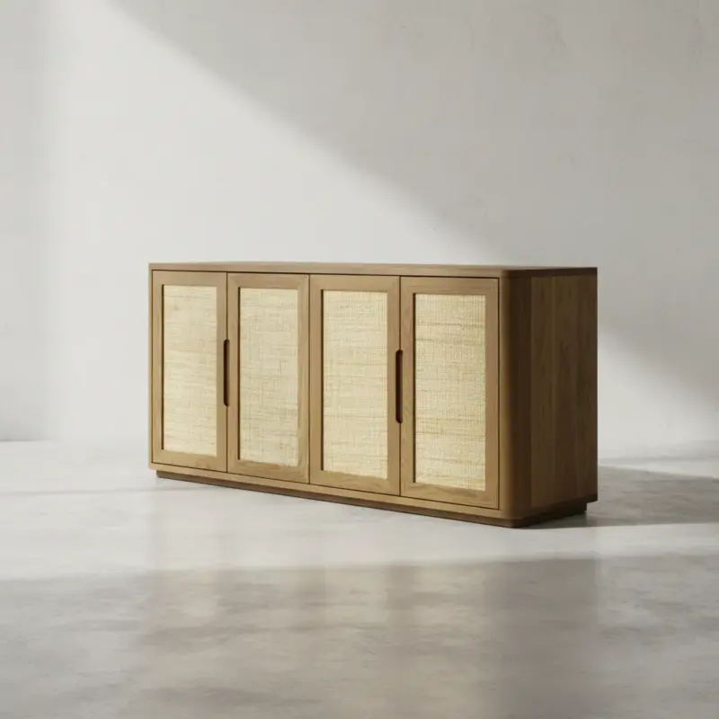penwood furniture orebro sideboard 45 degree angle