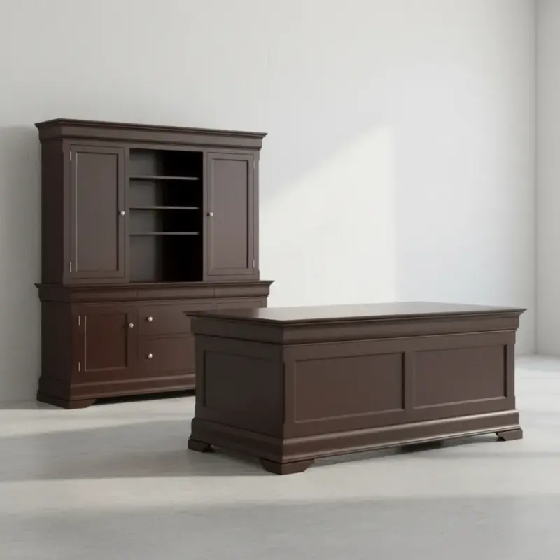 penwood furniture phillipe credenza 45 degree angle