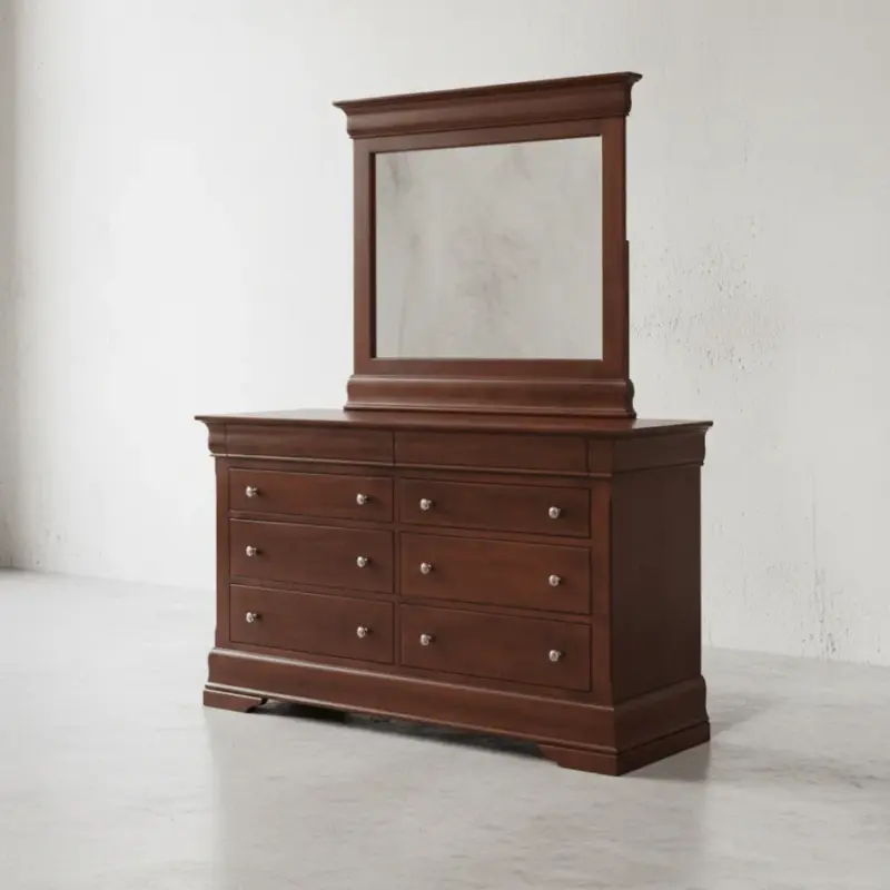 penwood furniture phillipe dresser mirror 45 degree angle