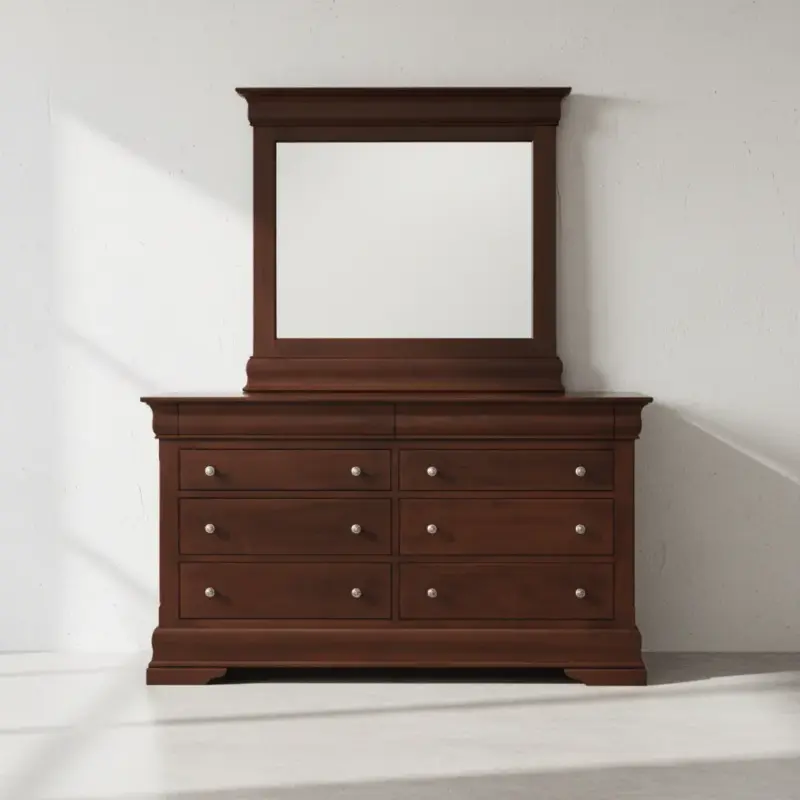 penwood furniture phillipe dresser mirror face on horizontal