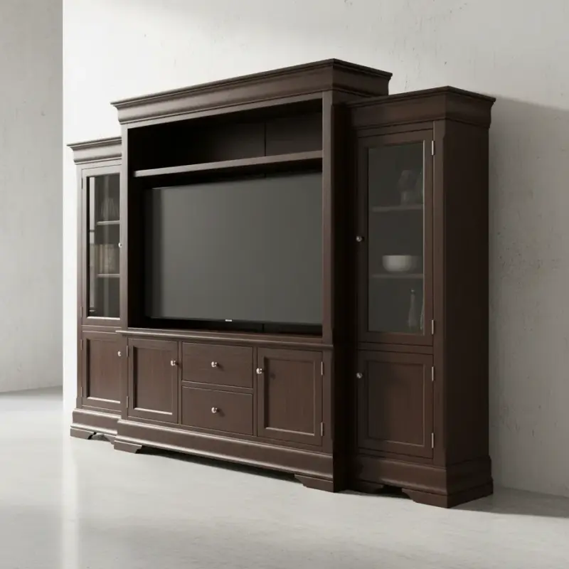 penwood furniture phillipe entertainment unit p460 45 degree angle