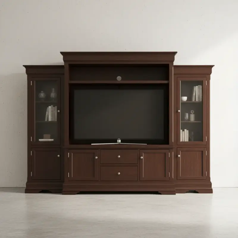penwood furniture phillipe entertainment unit p460 face on horizontal