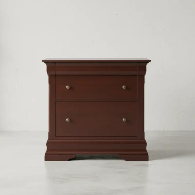 penwood furniture phillipe file cabinet 2 drawers face on horizontal