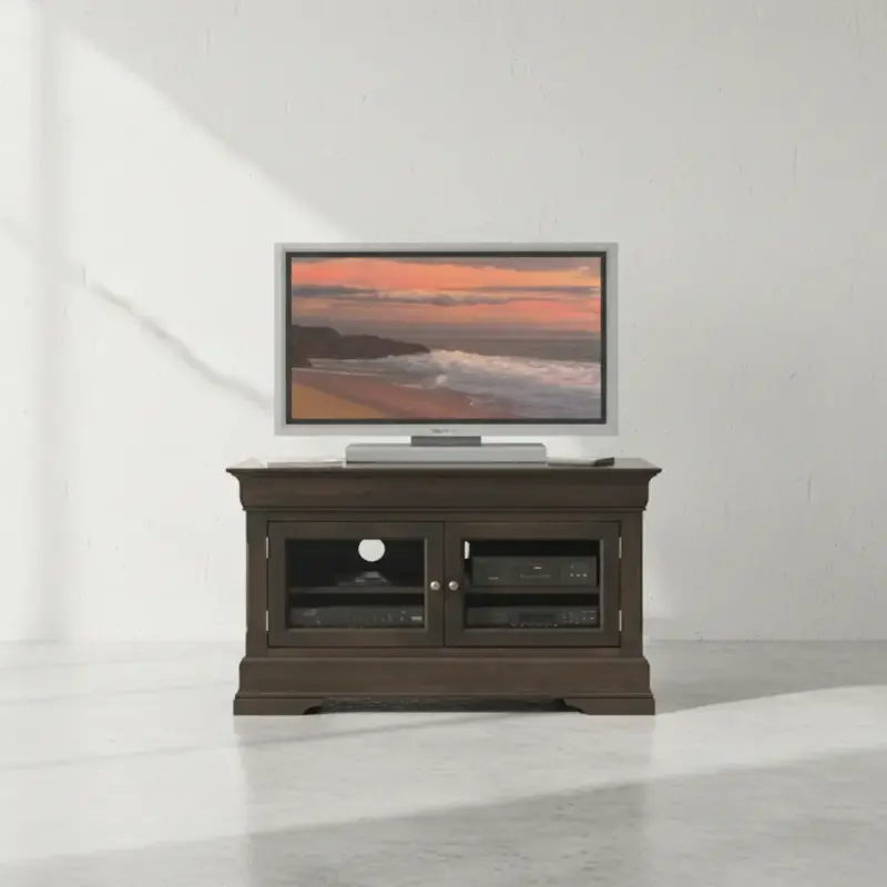 penwood furniture phillipe media stand phd48 face on horizontal