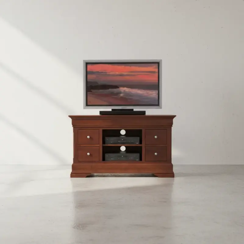 penwood furniture phillipe media stand phd52 face on horizontal