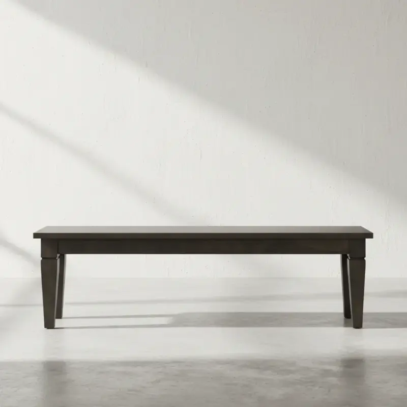 penwood furniture reesor dining bench face on horizontal