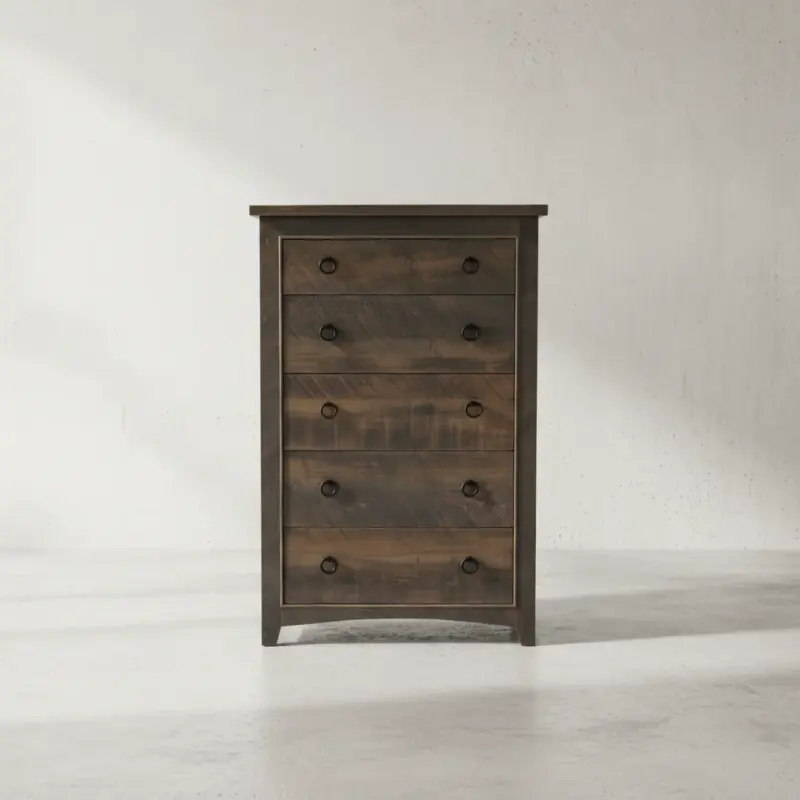 penwood furniture renoa 5 drawer highboy face on horizontal