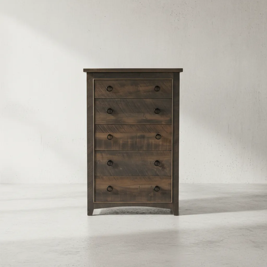 penwood furniture renoa 5 drawer highboy face on horizontal