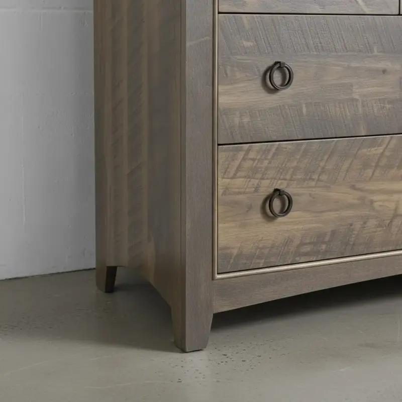 penwood furniture renoa 7 drawer dresser medium close up