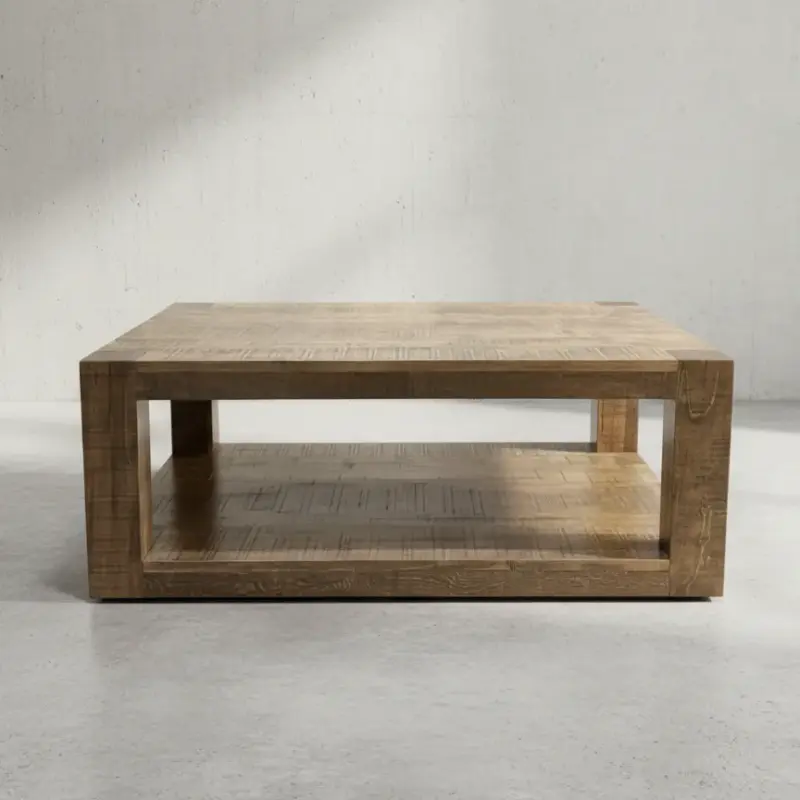 penwood furniture revelstoke coffee table face on horizontal