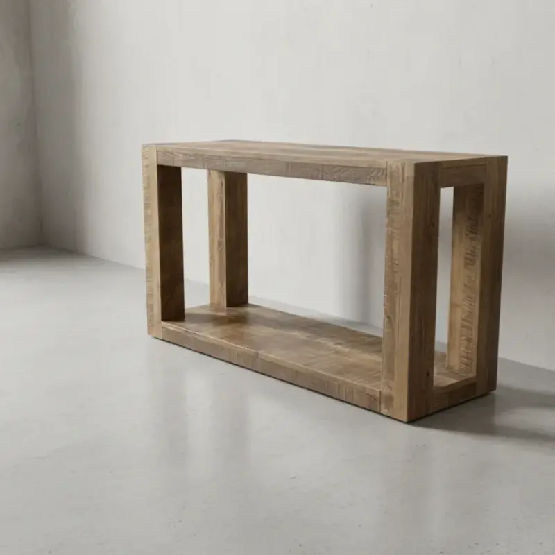 penwood furniture revelstoke sofa table 45 degree angle